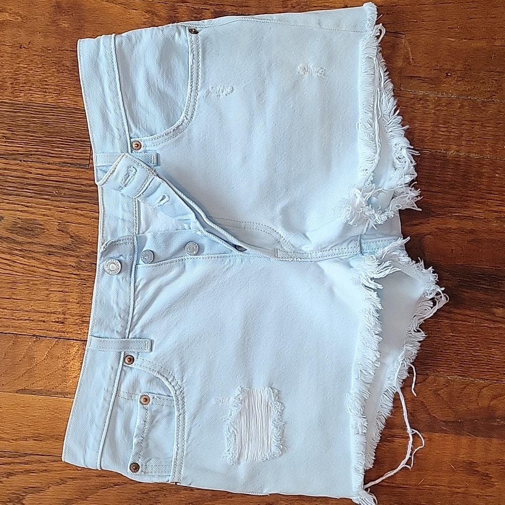 Distressed Levi's Shorts